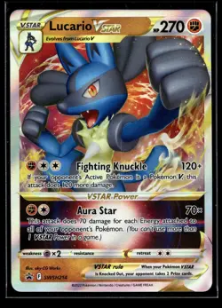 Lucario VSTAR Promo SWSH: Sword & Shield Promo Cards SWSH214 NM - Image 1