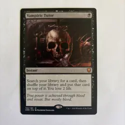 Vampiric Tutor Commander Legends Regular MTG 156/361 - Image 1