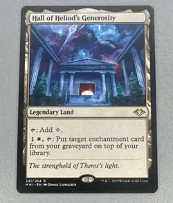 MTG Hall of Heliod's Generosity | Modern Horizons | LP | 241/254 - Image 1