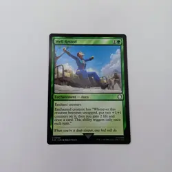 Well Rested MTG Uncommon Magic: The Gathering Fallout Commander Enchantment Aura - Image 1