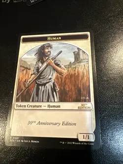 Human Token Mtg 30th Anniversary Edition - Image 2