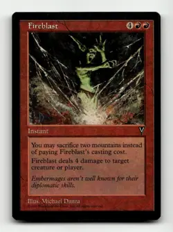 Fireblast Visions # Magic the Gathering - Image 1