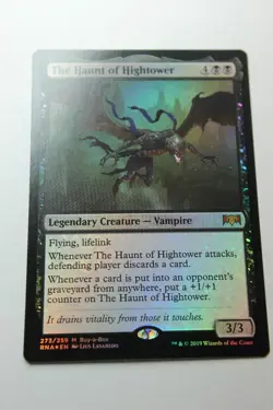 MTG The Haunt of Hightower x1-Foil -Ravnica Allegiance-Lightly Played - Image 1