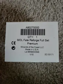 MTG Magic the Gathering Fate Reforged Foil Premium Complete Set Factory Sealed - Image 1