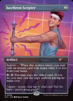 1x NM Isochron Scepter MTG Secret Lair SV Encyclopedia - Image 1