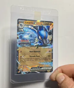 Lucario EX 051/131 (NM) Stamped Promo Scarlet & Violet: Prismatic Evolutions - Image 5