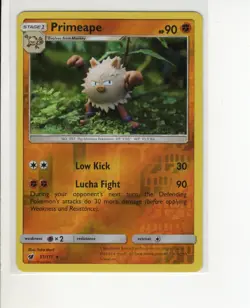 PRIMEAPE CRIMSON INVASION SET RARE REVERSE HOLO-FOIL POKEMON 51/111 LP - Image 1