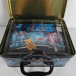 Pokemon TCG Armored Mewtwo Fall 2019 Collectors Chest Lunchbox Tin - NO CARDS - Image 3