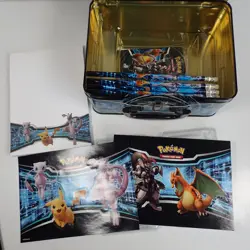 Pokemon TCG Armored Mewtwo Fall 2019 Collectors Chest Lunchbox Tin - NO CARDS - Image 4