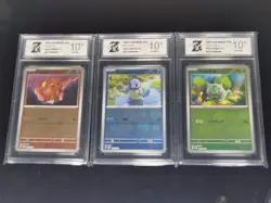 Pokemon 151 Japanese The First Companion R Master Ball Reverse Holo SV2a -Z 10 - Image 1