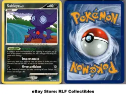 2008 Pokemon, D&P Stormfront, #48/100 Sableye Lv. 31, Uncommon (c) - Image 1