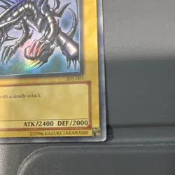 Konami Red-Eyes B. Dragon 1st Edition Holo SDJ-001 Starter Deck Joey - Image 3