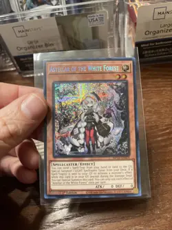 Yu-Gi-Oh! Astellar Of The White Forest #MP25-EN079 Secret Rare 1st Edition (NM) - Image 1