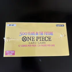 One Piece - OP-07 - 500 Years in the Future Booster Box [ENGLISH] - New & Sealed - Image 1