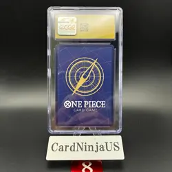 CGC PRISTINE 10 MONKEY D. LUFFY #P-075 SAIKYO JUMP PROMO 2024 ONE PIECE JPN 8 - Image 2