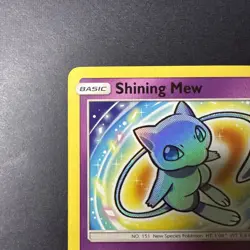 Pokemon TCG Shining Mew Holo Rare Card 40/73 Shining Legends (NM) - Image 2