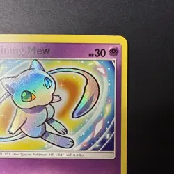 Pokemon TCG Shining Mew Holo Rare Card 40/73 Shining Legends (NM) - Image 5