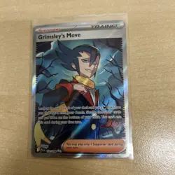 Grimsley’s Move 120/094 Phantasmal Flames Full Art English Pokemon Card NM - Image 1