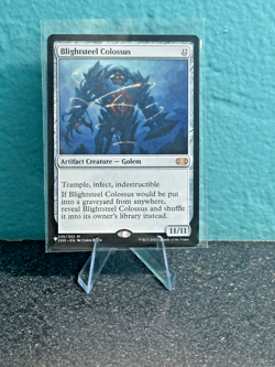 Magic the Gathering Blightsteel Colossus Double Masters Regular Card Lp/NM 🔥 - Image 1