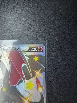 Shiny Charizard v Pokemon Champions Path Secret Rare Card 079/073 Mint Condition - Image 4