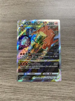 Charizard VSTAR SWSH262 SWSH: Sword & Shield Promo Cards Holo Damaged C - Image 1