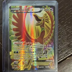 Pokemon Ho-Oh EX Ultra Rare Full Art Holo Breakpoint 121/122 180 HP Card - Image 1
