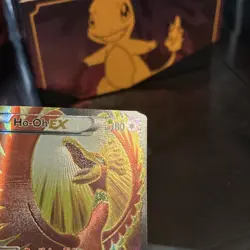 Pokemon Ho-Oh EX Ultra Rare Full Art Holo Breakpoint 121/122 180 HP Card - Image 3