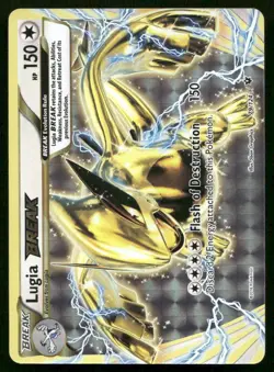 Lugia BREAK - 79/124 - Pokemon Fates Collide XY Ultra Rare Card NM - Image 1