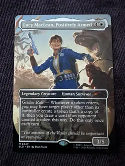 Lucy MacLean, Positively Armed Secret Lair Drop Regular - Image 1