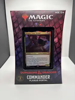 Adventures in the Forgotten Realms Commander Deck: Planar Portal MTG Brand New S - Image 1