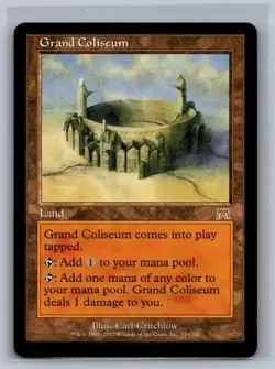 Magic The Gathering Onslaught Grand Coliseum #319/350 MTG EX NICE!! - Image 1