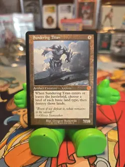 Sundering Titan #57 (NM) Brothers' War BRR Magic MTG - Image 1