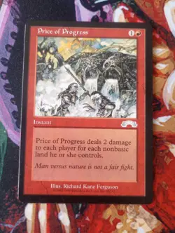 Price of Progress - MTG - Exodus - EXO - LP - Image 1