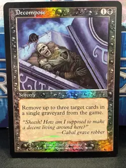Decompose FOIL Odyssey ODY Magic MTG 128 NM UP - Image 1