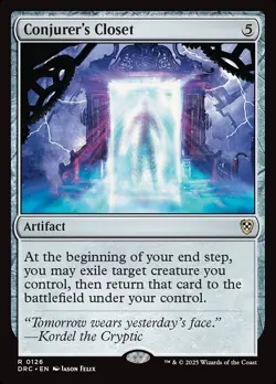 MTG Commander DFT R Conjurer's Closet #0126 - Image 1