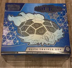 Pokemon TCG Stellar Crown ETB Elite Trainer Box New Sealed - Image 1