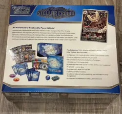 Pokemon TCG Stellar Crown ETB Elite Trainer Box New Sealed - Image 2