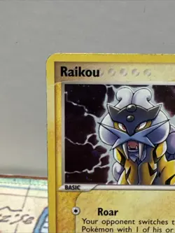 Pokemon TCG Raikou POP RARE PROMO Holo 3/17 Pokemon Promos Holo Promo SWIRL - Image 4