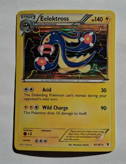 Pokemon - Eelektross - Noble Victories 41/101 - Holo Rare - NM - Image 1