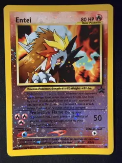 Pokemon TCG Entei Wizards Black Star Promos 34 Holo Promo Promo - Image 1