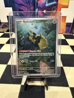 Pokemon Relicanth 173/162 SV05 Temporal Forces Illustration Rare Holo Basic - Image 1