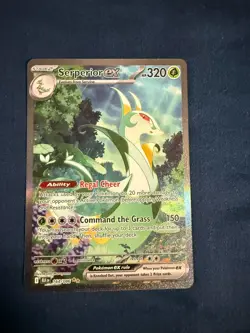 Pokemon Serperior ex 164/086 Black Bolt SV Holo NM Scarlet & Violet - Image 1