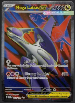 Pokemon TCG - Mega Latias ex 163/132 Ultra Rare ME: Mega Evolution NM - Image 1