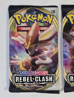 Pokemon TCG Sword & Shield Rebel Clash Booster Pack BRAND NEW Sealed - Image 1