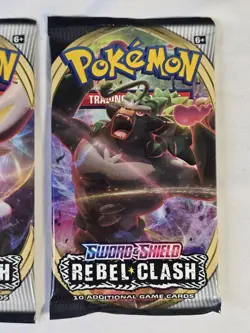 Pokemon TCG Sword & Shield Rebel Clash Booster Pack BRAND NEW Sealed - Image 2