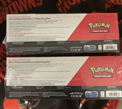 Lot Of 2 Pokemon Prismatic Evolutions Surprise Box+Booster Bundle Sams Club Set - Image 3