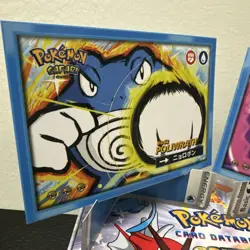 Poliwhirl Poliwrath Cracked Ice Holo Pokemon Safari 2025 Set of 2 - Image 2
