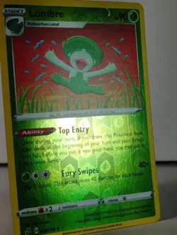 Lombre - POKEMON - Rebel Clash - 008/192 - Reverse Holo - NM - T - Image 2