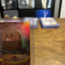 Diglett Pokemon Topps Series 1 - 50 First Print L- Silver Foil - Image 5