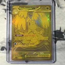 Pokemon TCG: MEGA DRAGONITE EX #295/217 * Gold Hyper Rare * English - Image 1